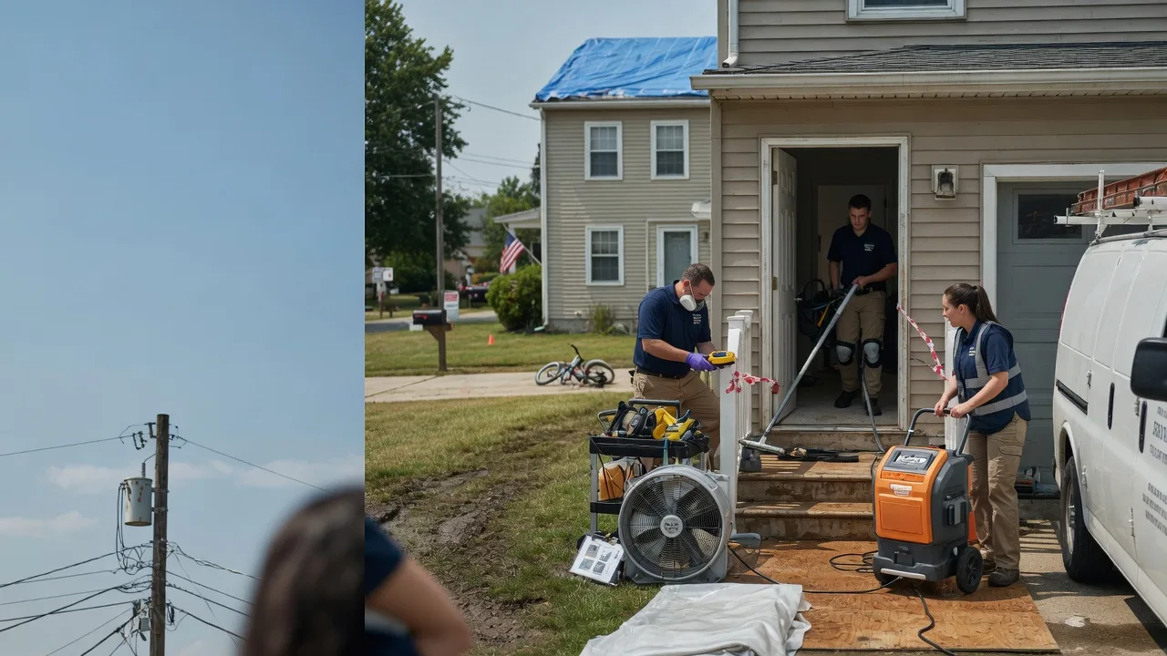 Water Damage Repair in Alliance, NC near me